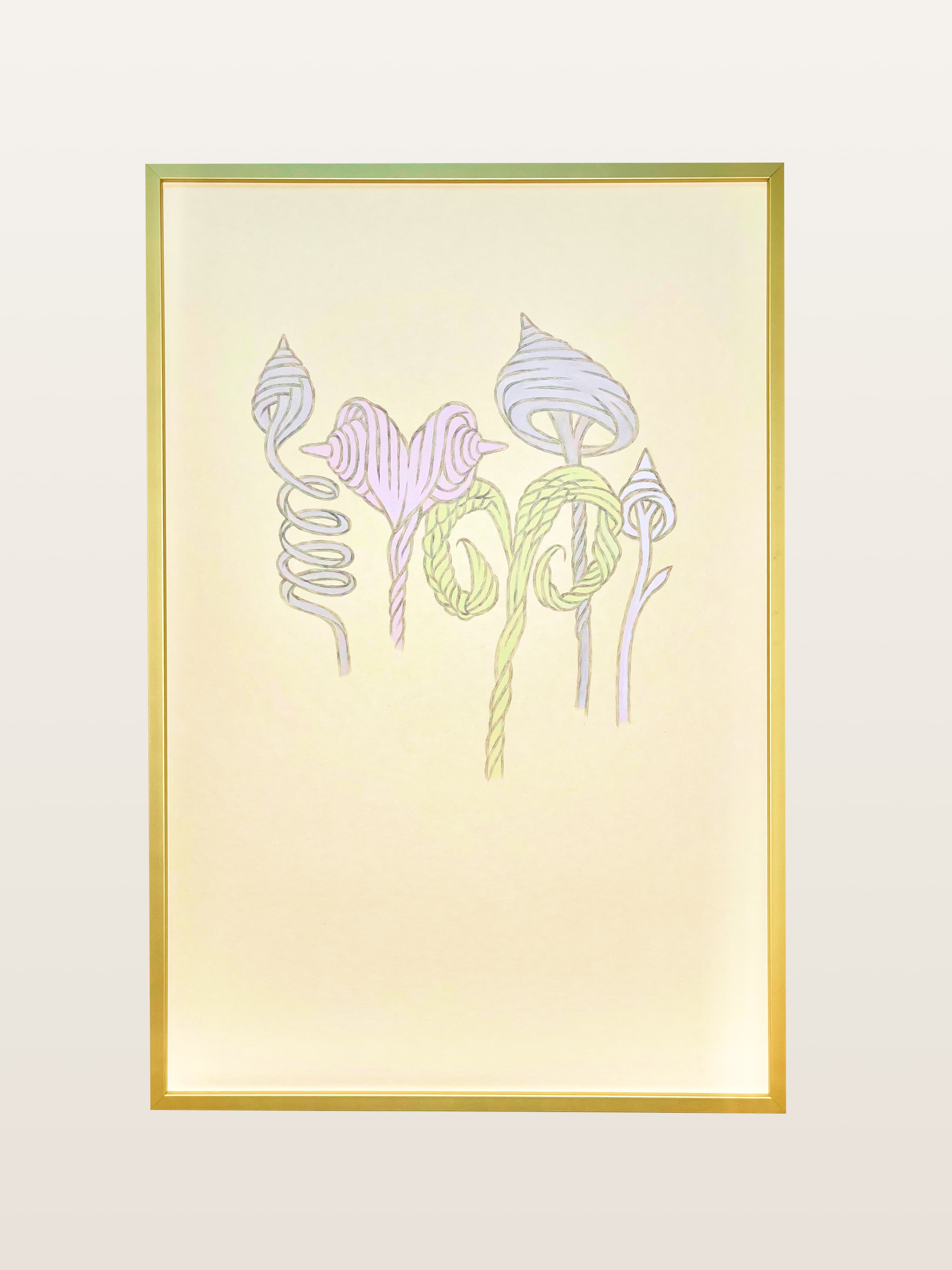 Botanical No. 2, framed