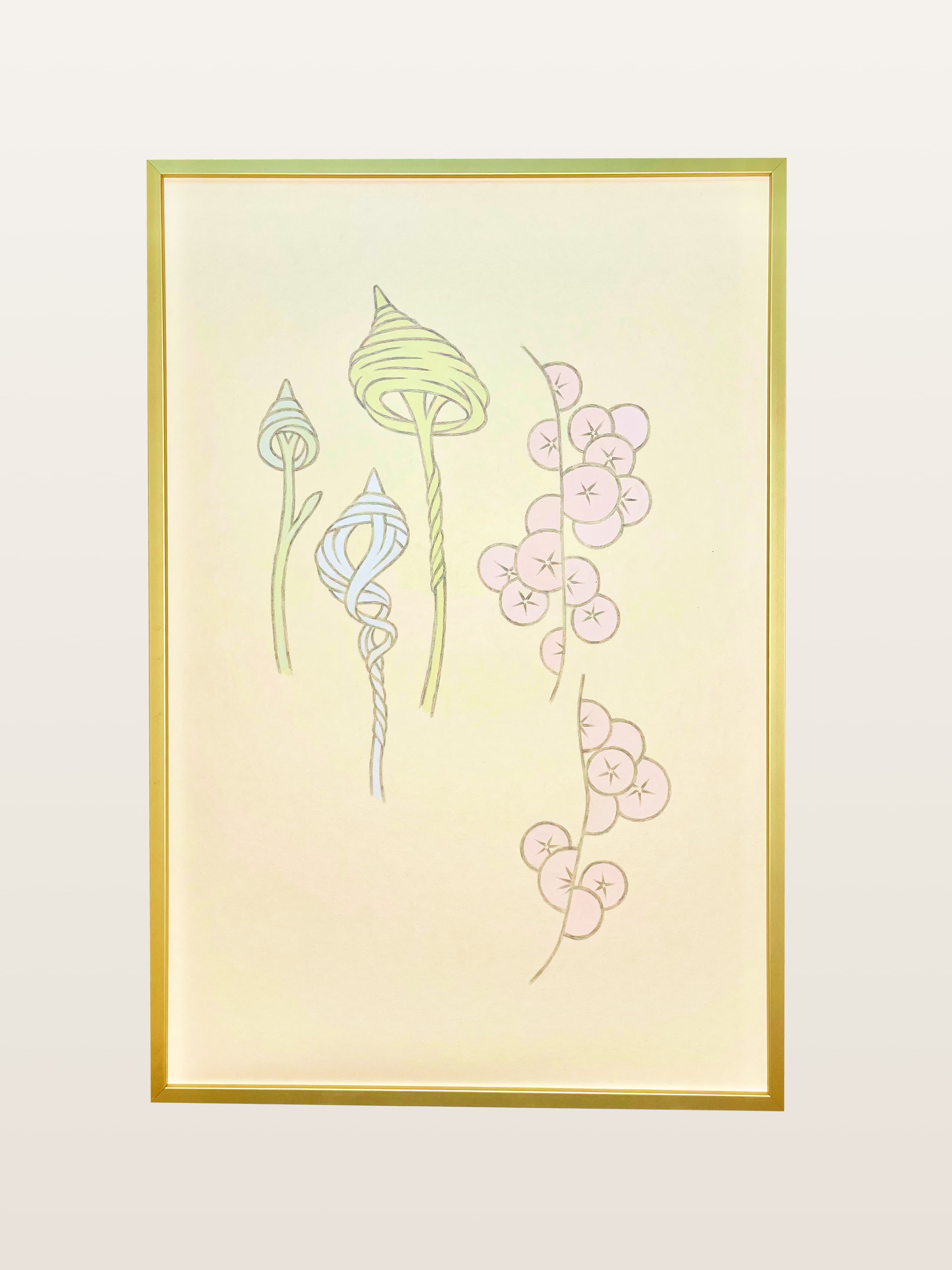 Botanical No. 3, framed