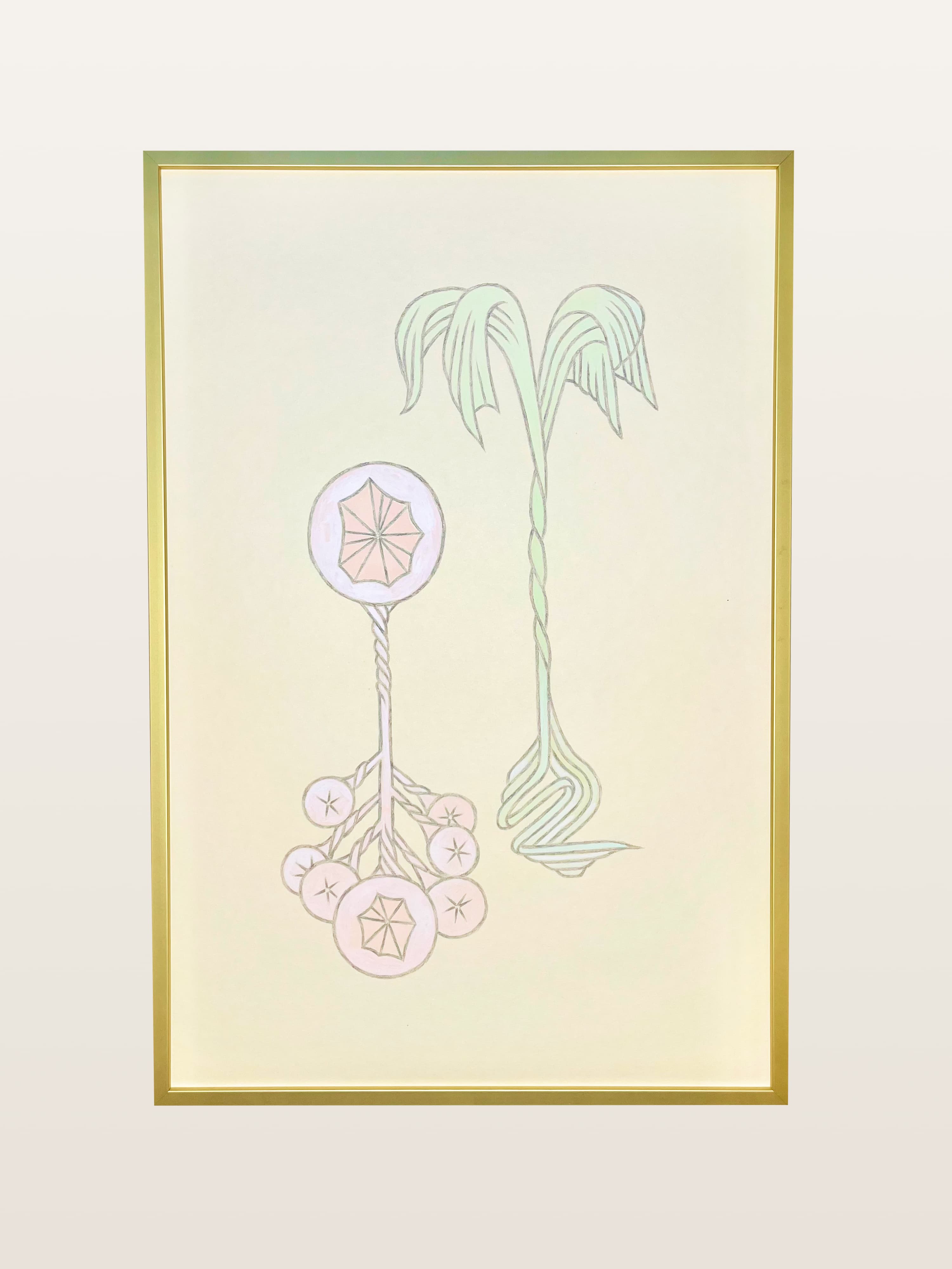 Botanical No. 4, framed