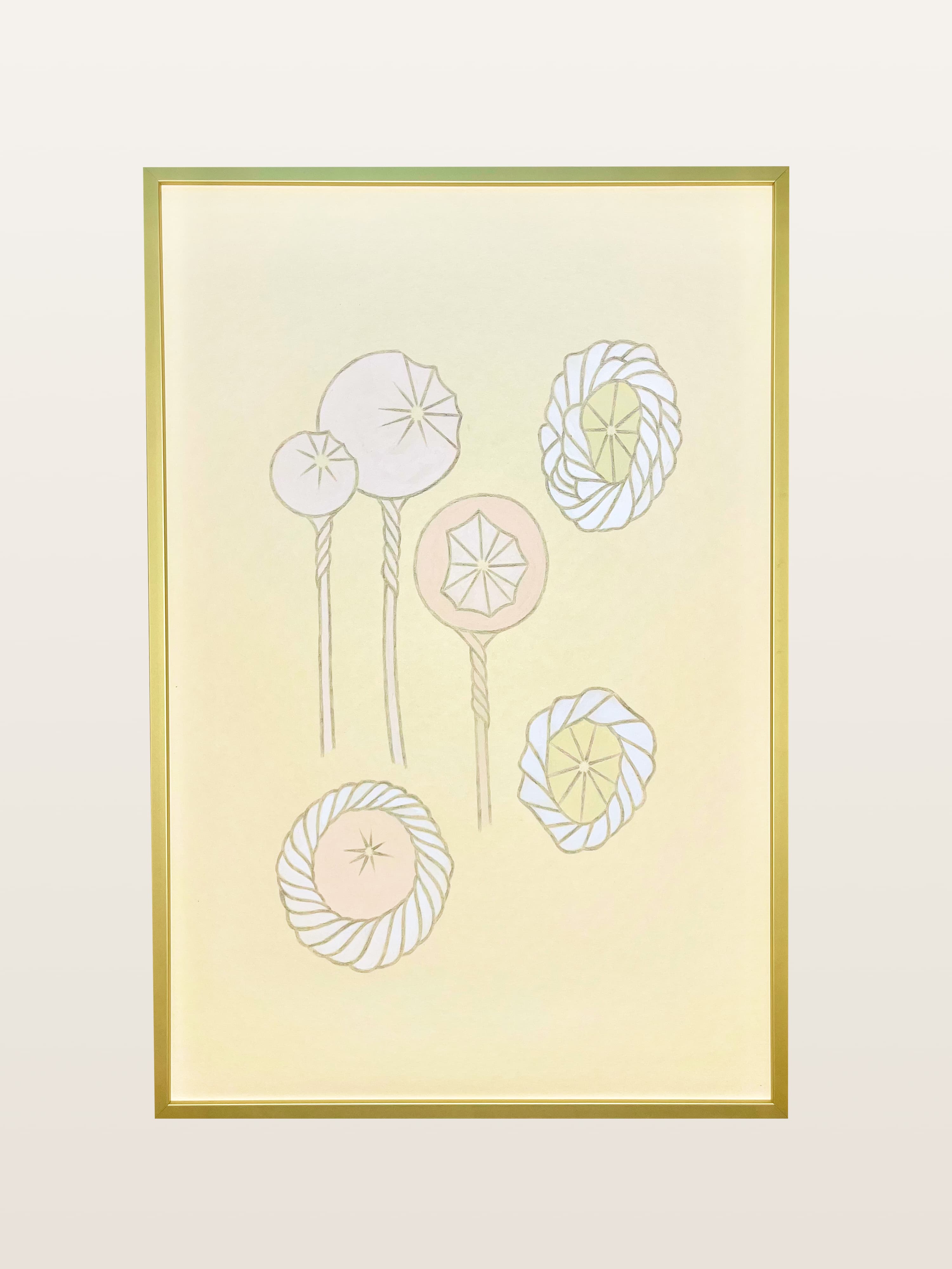 Botanical No. 5, framed