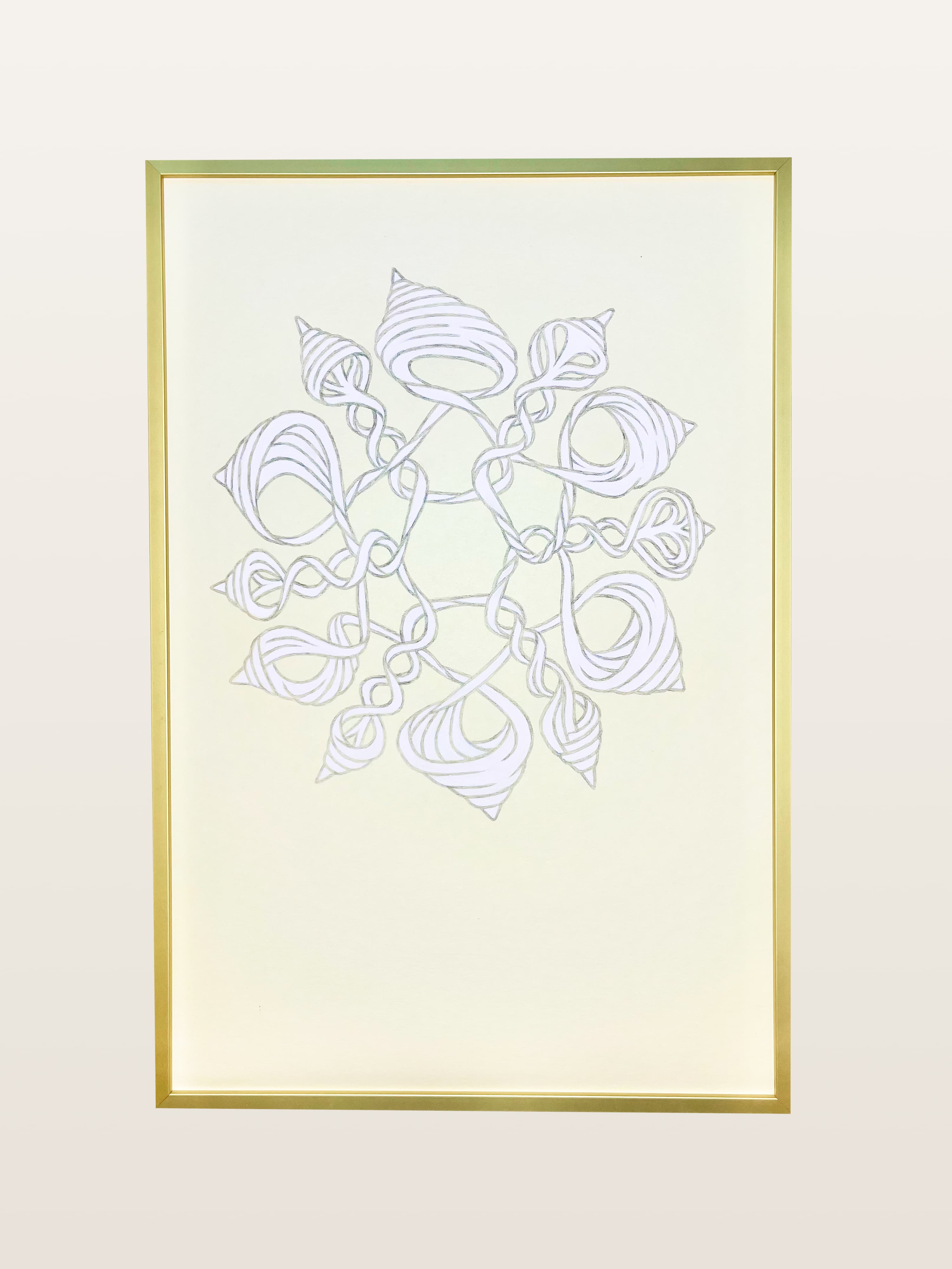 Botanical No. 9, framed